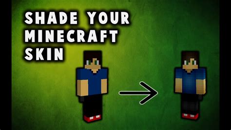 How To Shade Your Minecraft Skin Youtube