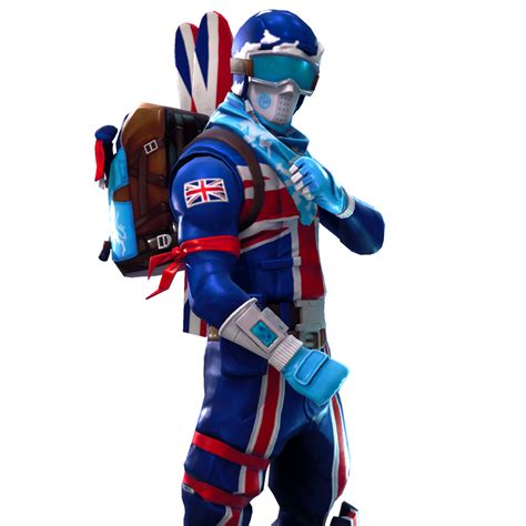 Alpine Ace Gbr Great Britain Fortnite Outfit Skin