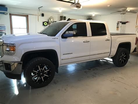 Tire Size With A 25 Inch Leveling Kit On The Front 2014 2019