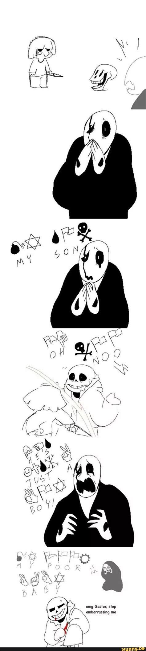 Undertale Determination Sans Gaster This Is Both Hilarious And
