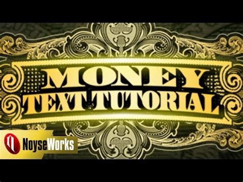 They made a profit and refused to refund anything. Money Text Photoshop Tutorial - YouTube