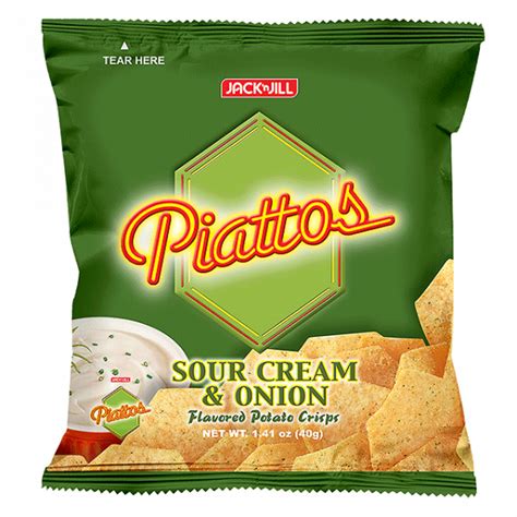 Piattos Sour Cream And Onion 40g Bohol Grocery