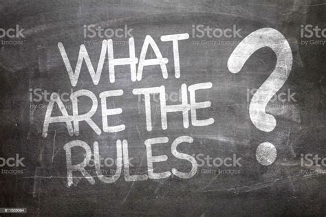 What Are The Rules Stock Photo - Download Image Now - iStock