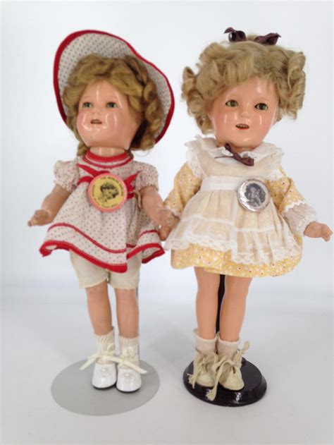 Lot 2 13 Ideal Composition Shirley Temple Dolls Marked Shirley