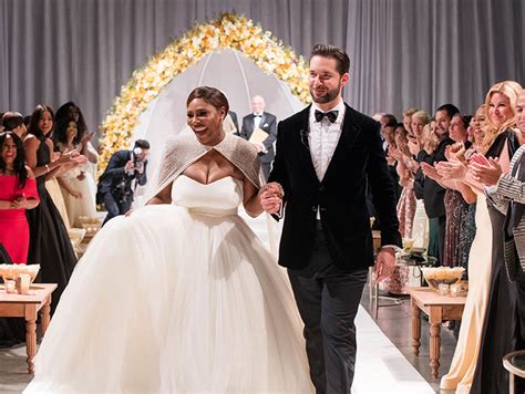 Serena williams wore three dresses across the day. Serena Williams Wedding Photos are Incredible!!! | TMZ.com