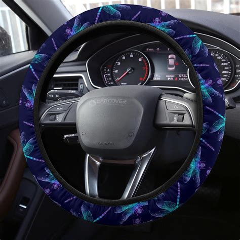 Lovely Dragonfly Steering Wheel Covers Custom Cool Car Accessories