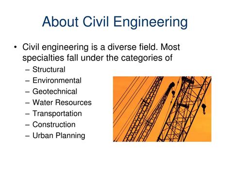 Ppt A Career In Civil Engineering Powerpoint Presentation Free