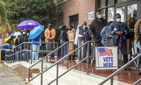 Early In Person Voting Begins In Georgia Senate Runoffs