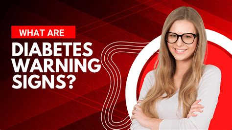 What Are Diabetes Early Warning Signs Walk In Lab