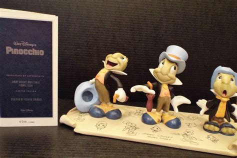 Disney Jiminy Cricket Model Sheet Figurine From Pinocchio 1829088826