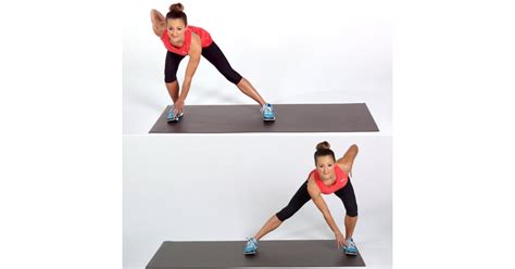 Alternating Side Lunge 5 Minute Butt Workout Popsugar Fitness Photo 4