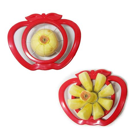 Apple Cutter Knife Corers Fruit Slicer Multi Function Abs Stainless