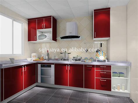 Alloy kitchen aluminium woodgrain series kitchen cabinet. 2014 Newest Aluminium Kitchen Cabinet Model/high Gloss ...