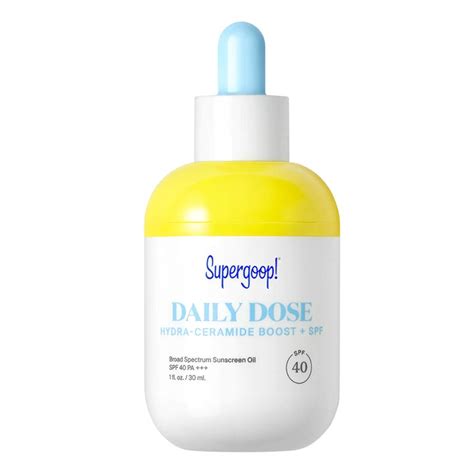Supergoop Daily Dose Daily Dose Hydra Ceramide Boost Spf 40 Oil Is