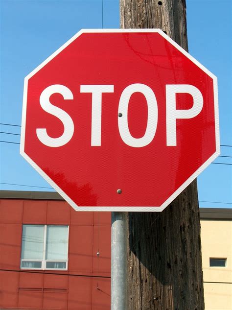 Stop Sign Pole