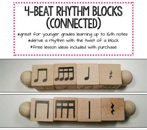 Updated Listing These Rhythmic Dictation Blocks Are Perfect For Little