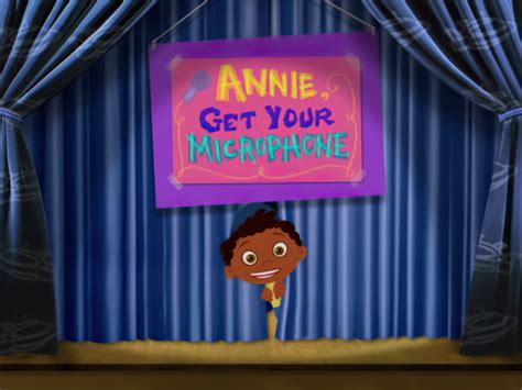 Annie Get Your Microphone Little Einsteins Wiki Fandom