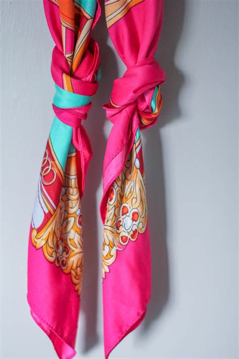 Prep In Your Step How To Tie A Silk Scarf Where To Find Affordable