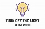 Turn off the Light Sign Printable (Instant Download) - Etsy