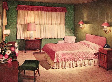 90 Best 1940s Bedroom Images On Pinterest Retro Bedrooms Vintage