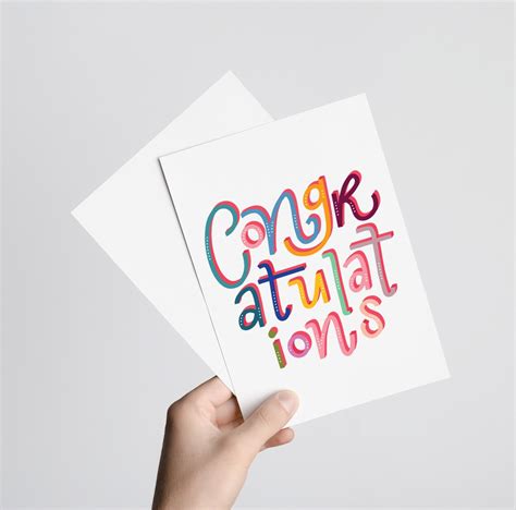 Congratulations Greeting Card New Adventures Happy For Etsy
