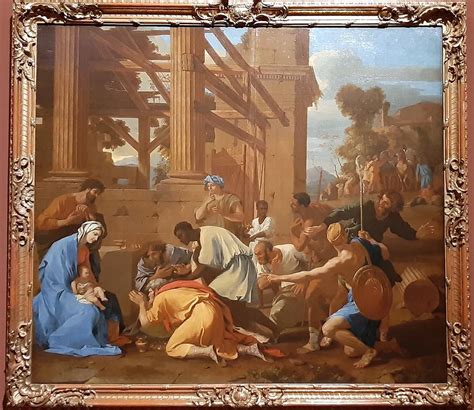 Adoration Of The Magi Painting By Nicolas Poussin Fine Art America