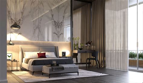 Luxury Apartment On Behance Luxurious Bedrooms Bedroom Wall Designs