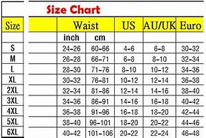 Jeans Size Chart Conversion Jeans Wall