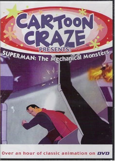 Cartoon Craze Presents Superman The Mechanical Monsters On Dvd