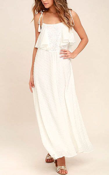 Moon River Now And Always Ivory Lace Maxi Dress Best Maxi Dress