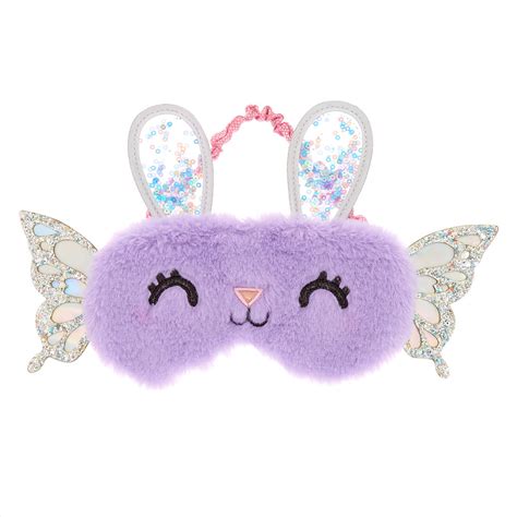 Bella The Bunny Sleeping Mask Purple Claires Us