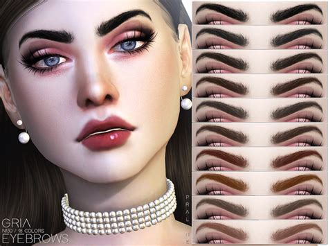 Gria Eyebrows N130 By Pralinesims At Tsr Sims 4 Updates