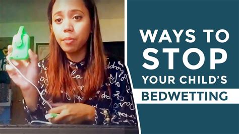 Steps On How To Prevent Bed Wetting Youtube