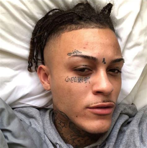 Nowadays Idk When The World Spins Lil Skies Face Tats Lil