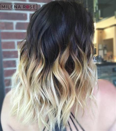 I have never dyed my hair before, but i really want that look. 40 Vivid Ideas for Black Ombre Hair