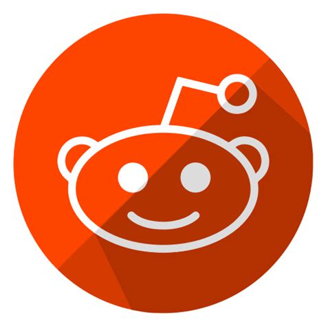 Icône Reddit Logo Dans Social Media Pro