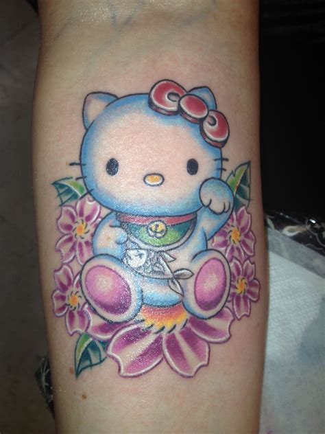 Hello Kitty Tattoo Hello Kitty Tattoos Cat Tattoo Tattoos