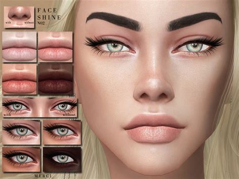 Face Shine N02 The Sims 4 Catalog