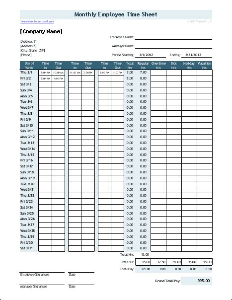 Employee Daily Attendance Sheet In Excel Free Download Excel Templates