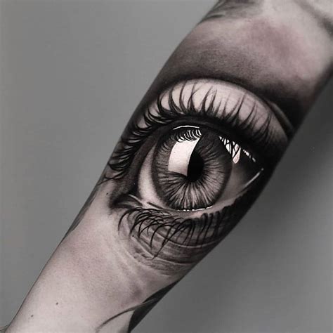 Inkbybali Realistic Eye Tattoo Cool Arm Tattoos Eyeball Tattoo