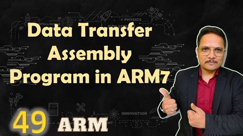 Data Transfer Assembly Program In Arm7 Youtube