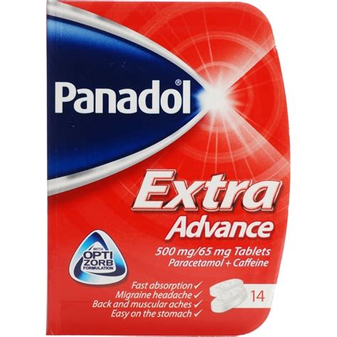 Panadol Extra Advance Fc Tabs 14 Tablets Pain Relief From Chemist