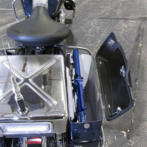 Pro Gard Products Motorcycle Gun Rack For Harley Davidson Police Packa