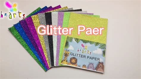Wholesale A4 Size Glitter Card For Kids Craft Scrapbooking Cardstock