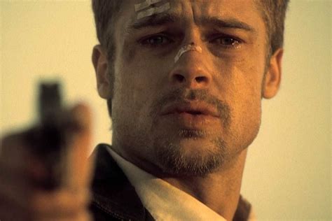 Brad Pitt As David Mills Se7en 1995 Brad Pitt Crime Movies Movies