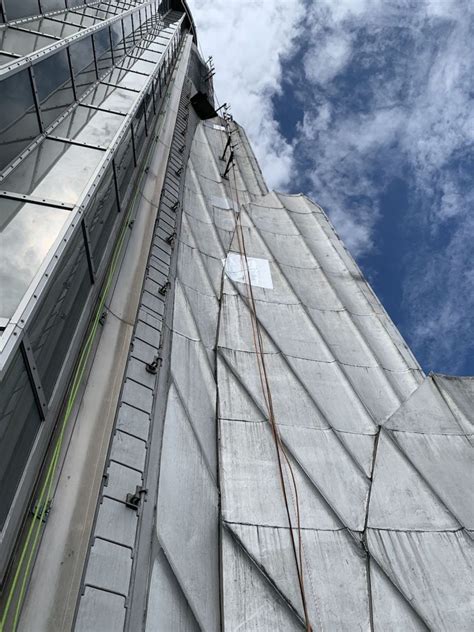 Empire State Building Spire Restoration Nears Completion In Midtown