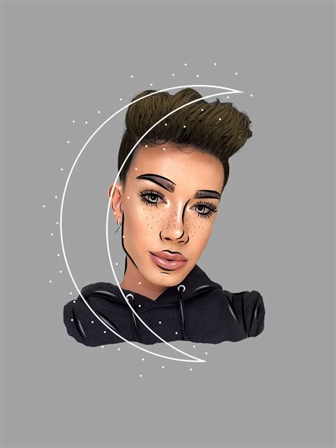 James Charles Drawing Lopez