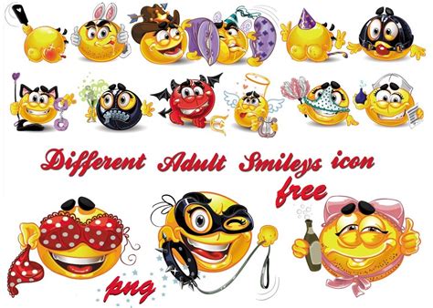 Emoticons Different Adult Smileys By Aeonflax On Deviantart