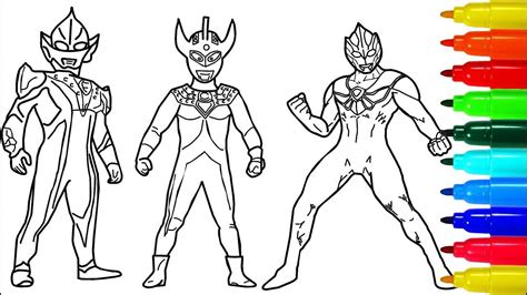 Ultraman adalah serial bertemakan superhero asal jepang. Mewarnai Ultraman Taro untuk buah hati anda - Kreasi Warna