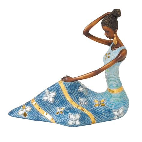 Woodland Imports African Lady Figurine And Reviews Wayfair